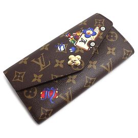 Portafoglio Lungo Monogram Vivienne Louis Vuitton Marrone