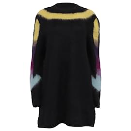 Off White Off-White Arrow gebürsteter Pullover aus schwarzer Wolle Schwarz