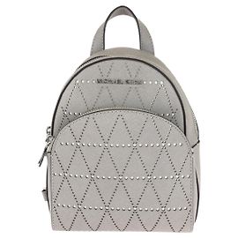 Michael Kors Leder-Rucksack Grau