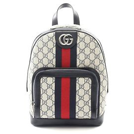 Gucci Ophidia GG Supreme Rucksack Braun Beige