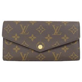 Cartera Monograma Sarah Louis Vuitton Castaño