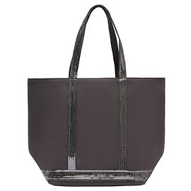 Bolsa M Shopper - Vanessa Bruno - Algodão - Cinza Cinza