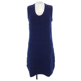 Louis Vuitton Kleid Blau Marineblau