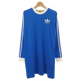 Gucci Schnittkleid Blau