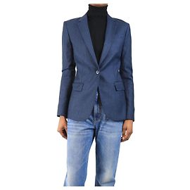 Theory Blazer in lana blu navy - taglia UK 4 Blu navy