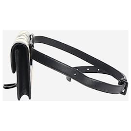 Dior-Black 2019 Saddle Belt Pouch-Black