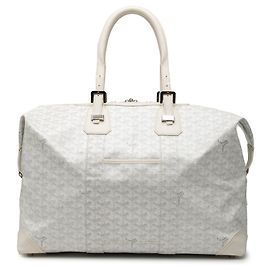Goyard White Goyardine Boeing 45 White