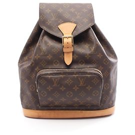 Louis Vuitton Montsouris GM Backpack Brown