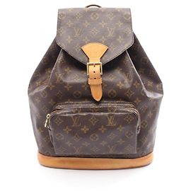 Louis Vuitton Montsouris GM Backpack Brown