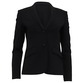 Hugo Boss Boss Single-Breasted Blazer in Black Wool Black