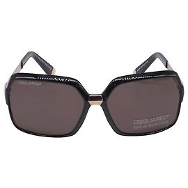 Dsquared2 DQ0044 Oversized Sunglasses in Black Acetate Black