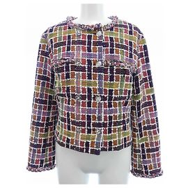 Chanel Collarless Jacket Pink