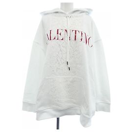 Valentino Hoodie Weiß Rot