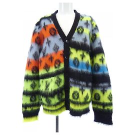 Cardigan Louis Vuitton Nero Giallo