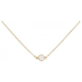 Tiffany & Co Colar Tiffany By The Yard Sprinkles em Au750 Dourado