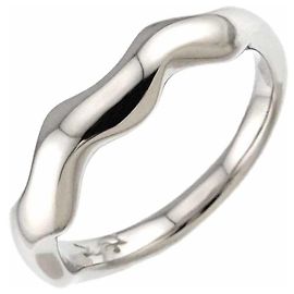 Yves Saint Laurent Platinring Größe 12 Andere
