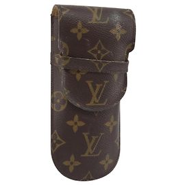 LOUIS VUITTON Monogram Etui Stilo Astuccio per Penna M62990 LV Auth BA9442 Monogramma
