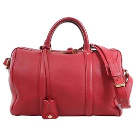 Louis Vuitton Parnassea Sofia Coppola PM 2Way Handbag in Red M94341 Beige