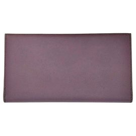 Hermès Hermes MC2 Fleming Bill Wallet Purple