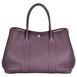 Sac Tote PM Hermès Garden Violet Violet foncé