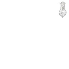 Autre Marque PT900 PT850 Diamant-Halskette Silber