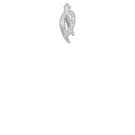 Autre Marque Diamant-Halskette Pt900/Pt850 Silber