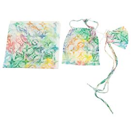 Set Bandana e Maschera Monogram Acquerello Bianco Virgil Abloh di Louis Vuitton Altro