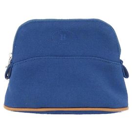 Hermès Hermes Bolide MINIMINI 102772M Bag Pouch Blue