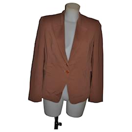 Pinko jacket brown viscose Brown