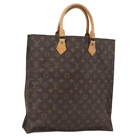 LOUIS VUITTON Bolsa Sac Plat Monogram M51140 LV Auth BA9399 Monograma
