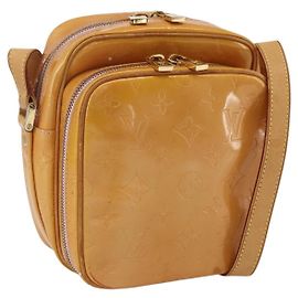 LOUIS VUITTON Sac Wooster Monogram Vernis Rose Marshmallow M91037 LV Auth 159222 Autre