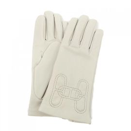 Gants Hermès Beige Crème Beige Écru