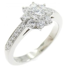 Tiffany & Co Tiffany Flora Band Ring in Platinum Other