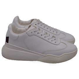 Stella Mc Cartney Tênis Loop de couro branco da Stella McCartney Branco Cru