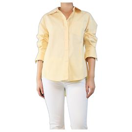 Anine Bing Camicia in cotone giallo burro - taglia XS Giallo