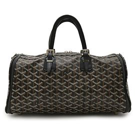 Bolsa Goyard Croiseur 40 Marrom Preto Branco