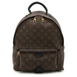 Zaino Palm Springs MM Monogram Louis Vuitton Marrone