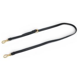 NEW PRADA SHOULDER STRAP FOR BLACK & GOLD LEATHER HANDBAG Black