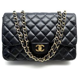 BORSA CHANEL GRAND CLASSIQUE TIMELESS JUMBO IN PELLE QUILTED NERA Nero