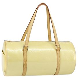 Bolsa Bedford Monogram Vernis PM Louis Vuitton Bege