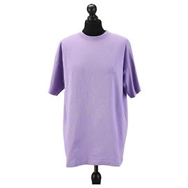 Camiseta Balenciaga de algodão roxa Roxo