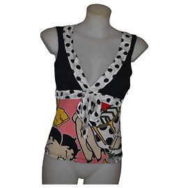 Iceberg Cotton Viscose Top Multi Color Multiple colors