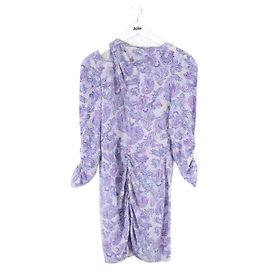 Isabel Marant Lila Seidenkleid Lila