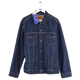 Levi's Blaue Baumwolljacke Blau