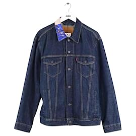 Levi's Giacca di cotone blu Blu