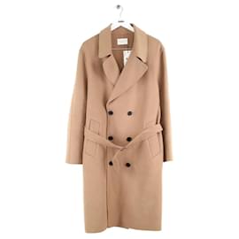 Cappotto Sandro in lana color cammello Cammello