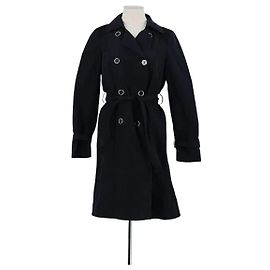 Gerard Darel Black trench coat Black
