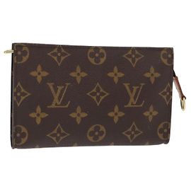 LOUIS VUITTON Monogram Bucket PM Accessory Pouch LV Auth 160344 Monogram