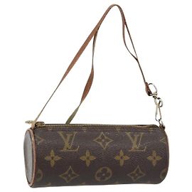 LOUIS VUITTON Pochette Papillon Monogramma LV Auth gh823 Monogramma