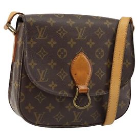 LOUIS VUITTON Bolsa de Ombro Monogram Saint Cloud GM M51242 LV Auth 146401 Monograma